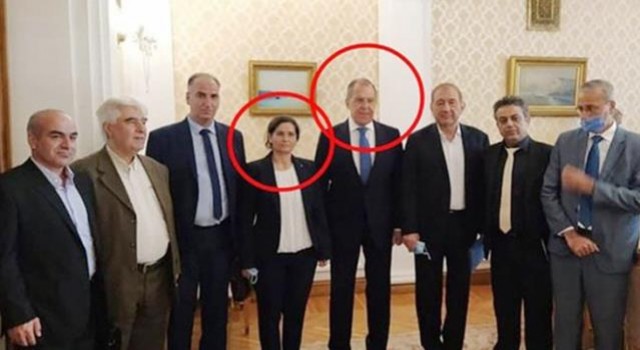 Rusya Dışişleri Bakanı Lavrov, YPG'li heyeti kabul etti! Dışişleri tepki gösterdi!