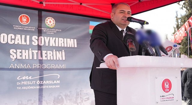 Hocalı Soykırımı Şehitleri Keçiören’de Anıldı