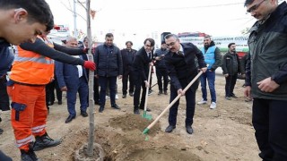 İnegöl’de Fidanlar Toprakla Buluştu